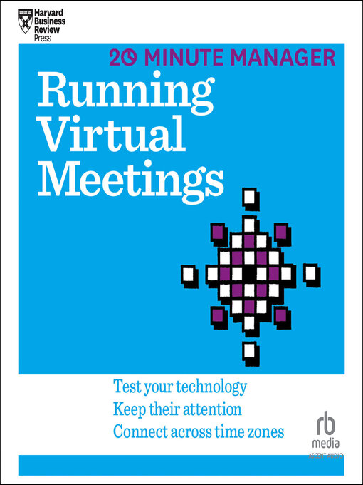 Title details for Running Virtual Meetings by Harvard Business Review - Available